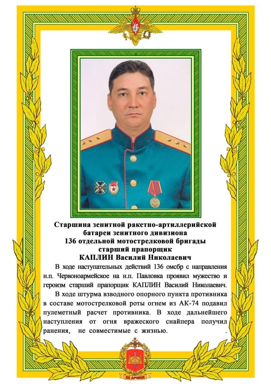 Каплин Василий Николаевич