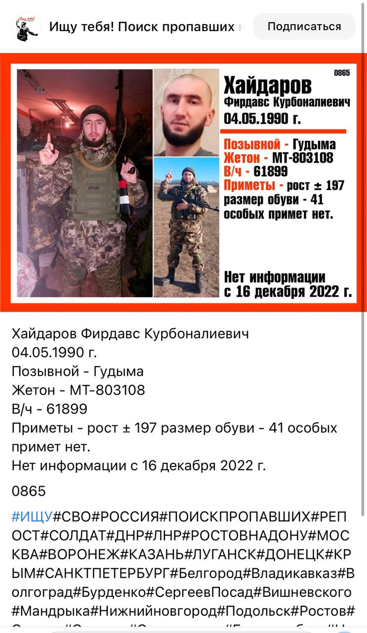 Хайдаров Фирдавс Курбоналиевич