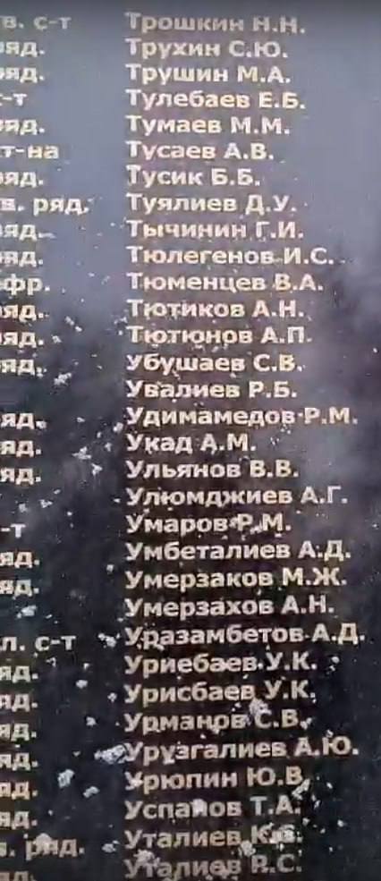 Умерзаков М.Ж.