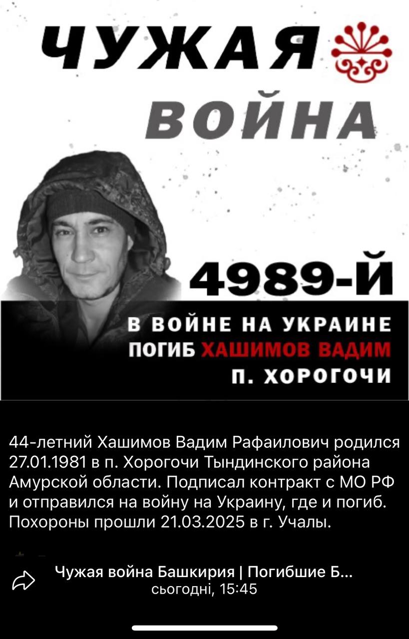 Хашимов Вадим Рафаилович