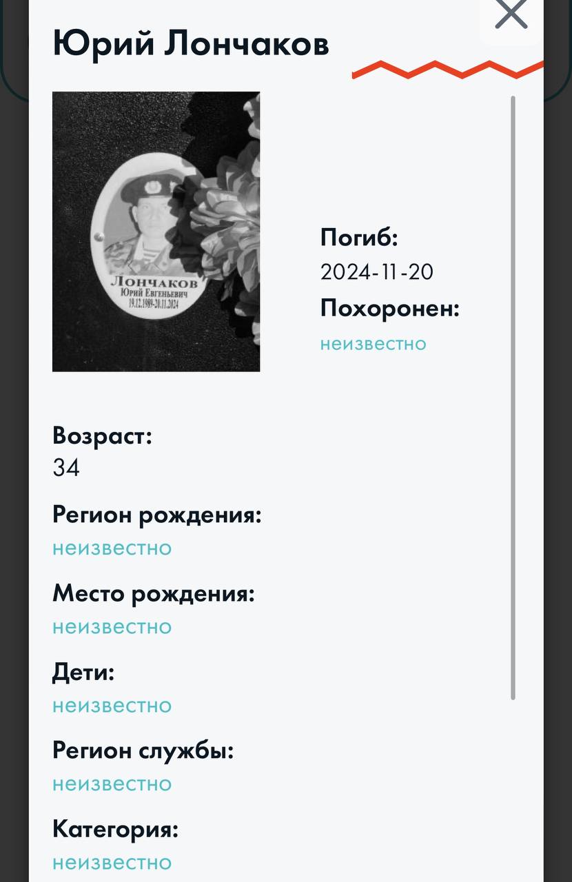 Лончаков Юрий Евгеньевич