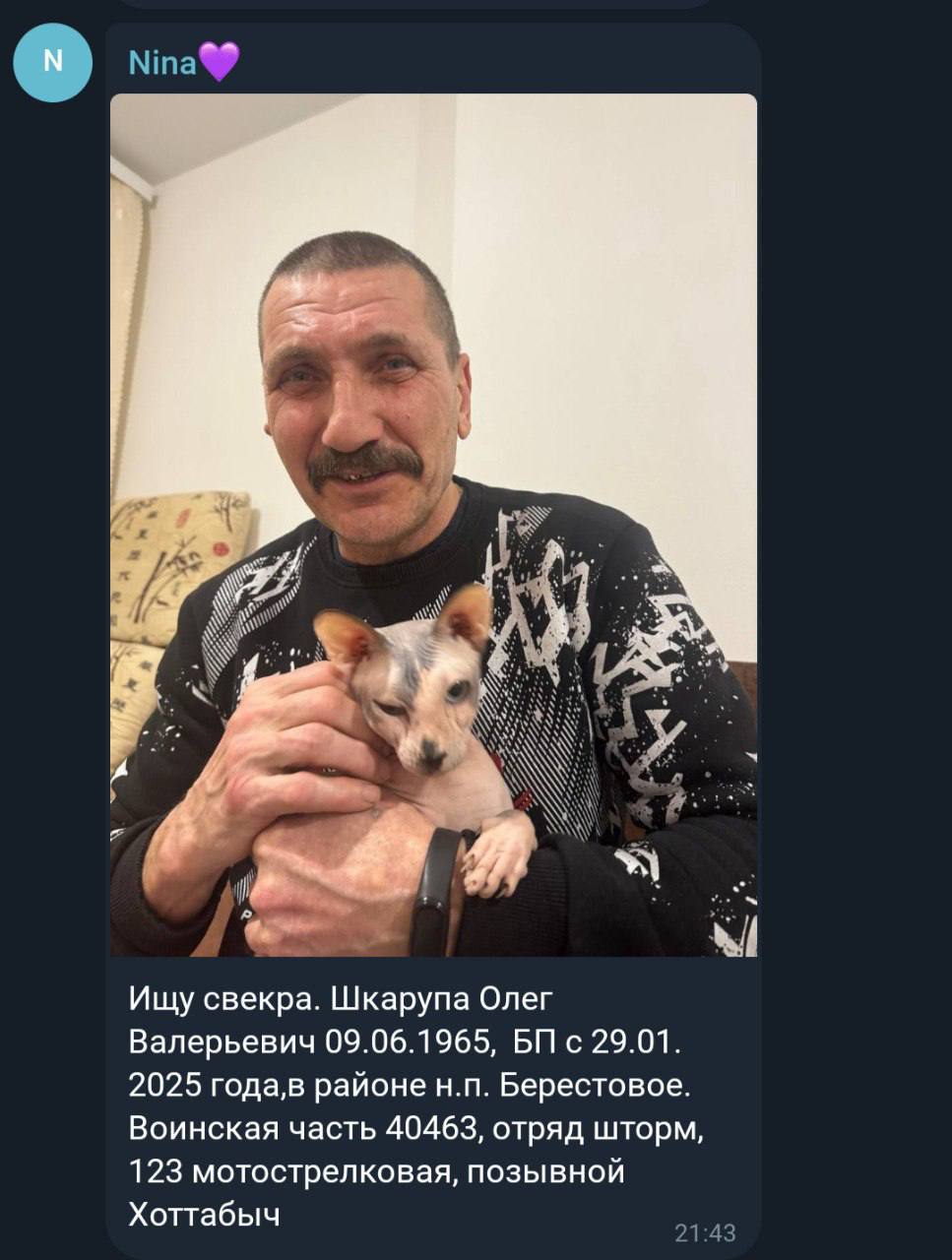 Шкарупа Олег Валерьевич