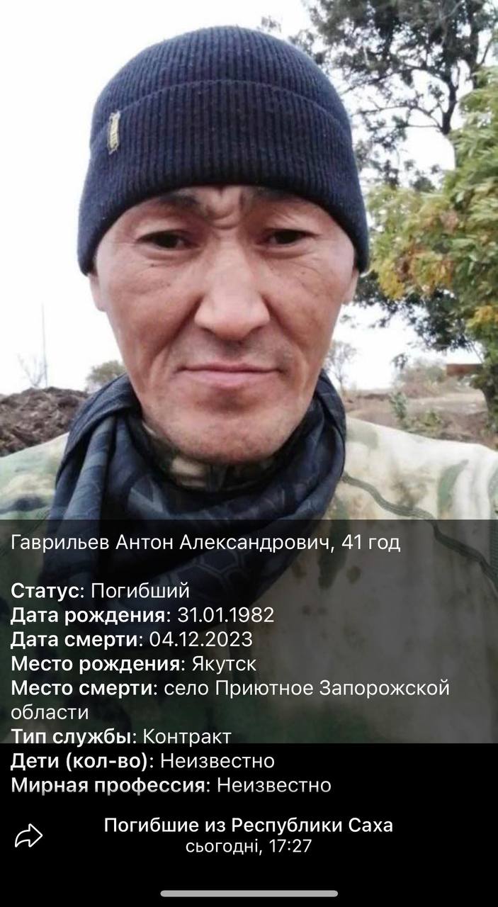 Гаврильев Антон Александрович