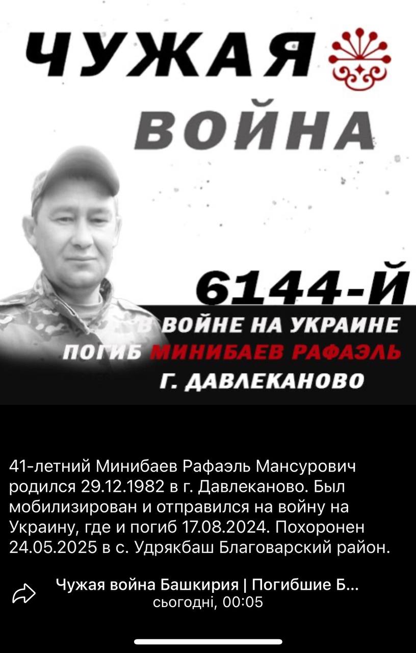 Минибаев Рафаэль Мансурович