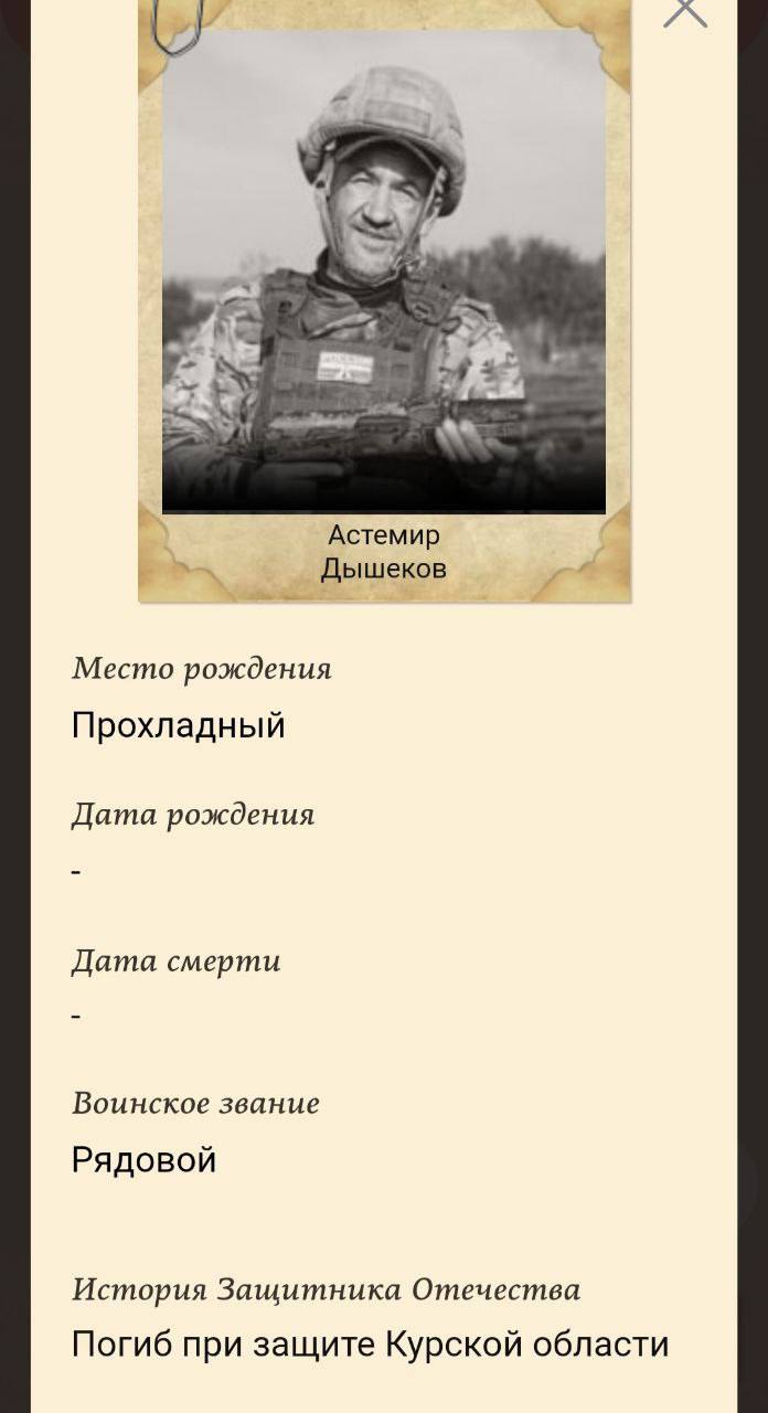 Дышеков Астемир