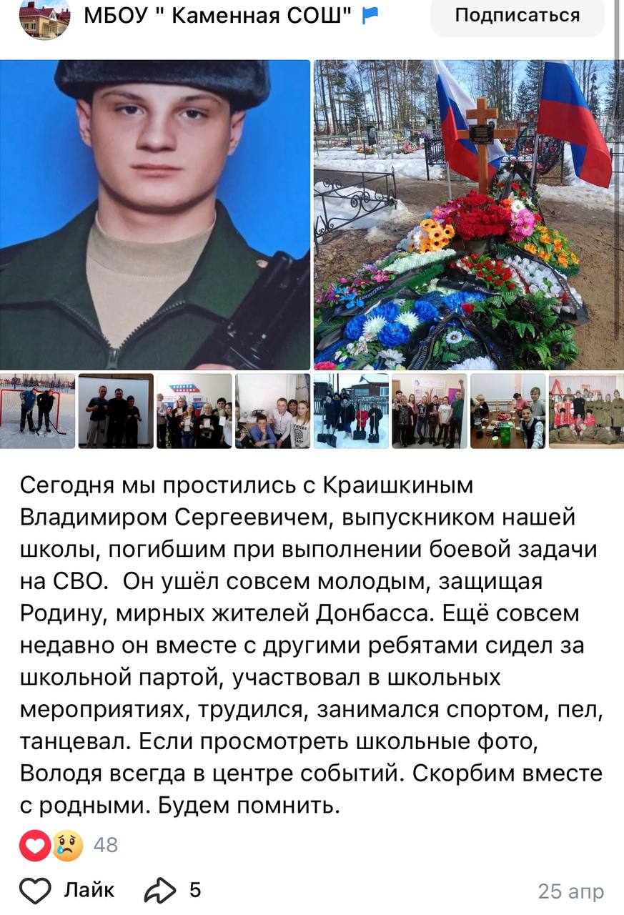 Краишкин Владимир Сергеевич