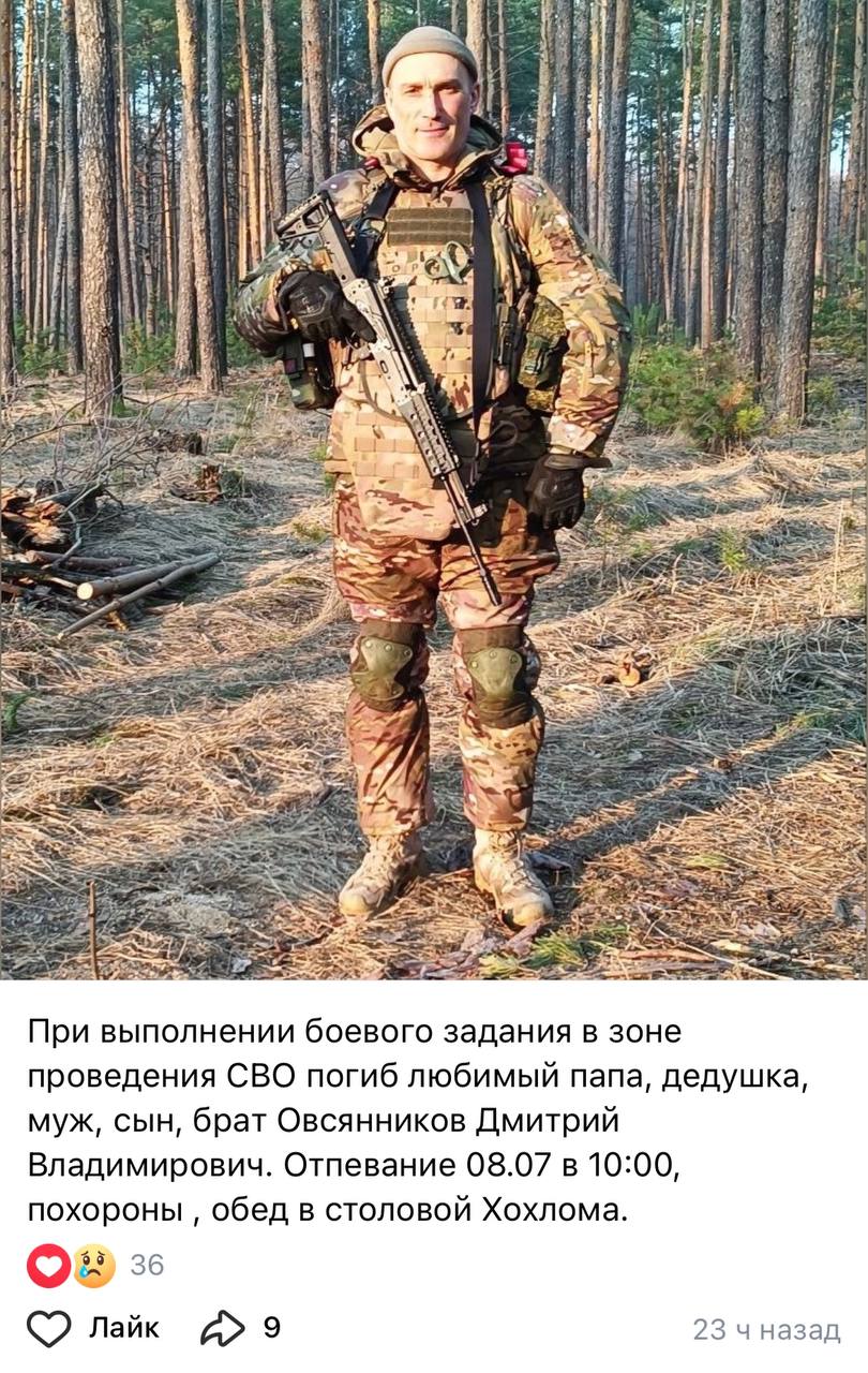 Овсянников Дмитрий Владимирович