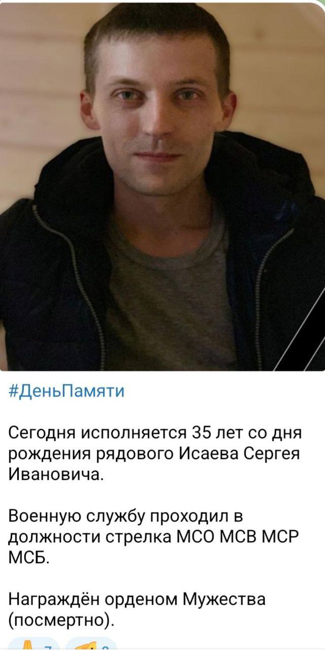 Исаев Сергей Иванович
