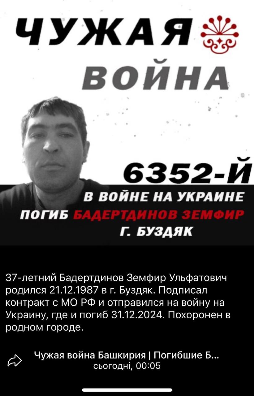 Бадертдинов Земфир Ульфатович