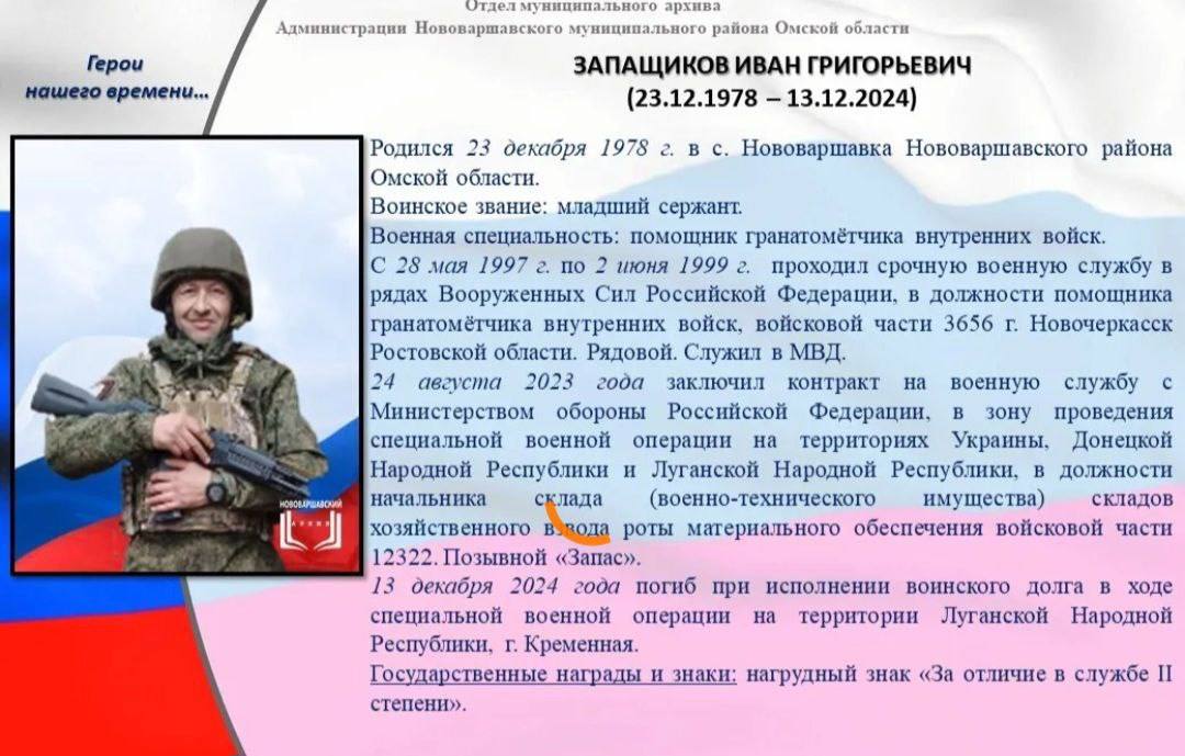 Запащиков Иван Григорьевич