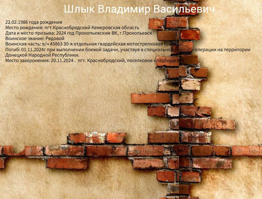 Шлык Владимир Васильевич