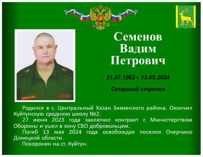 Семенов Вадим Петрович