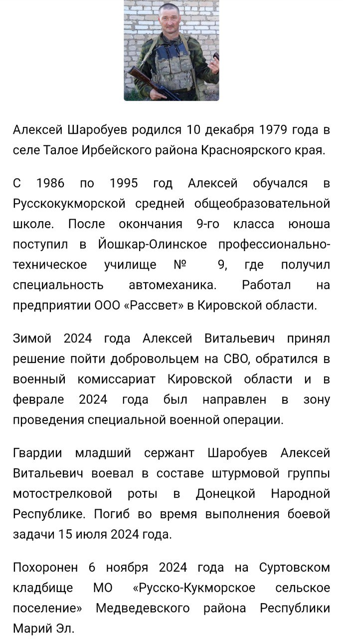 Шаробуев Алексей Витальевич