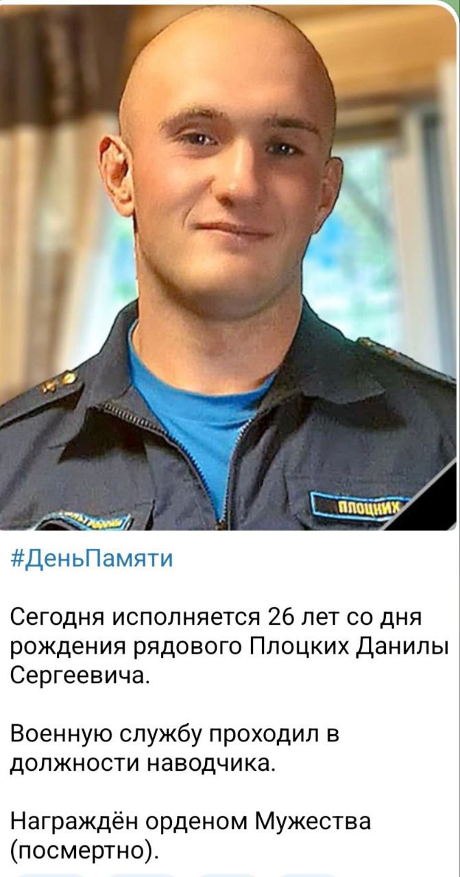 Плоцких Данила Сергеевич