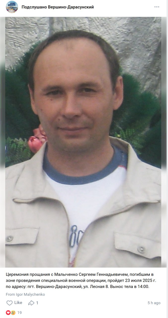 Малыченко Сергей Геннадьевич