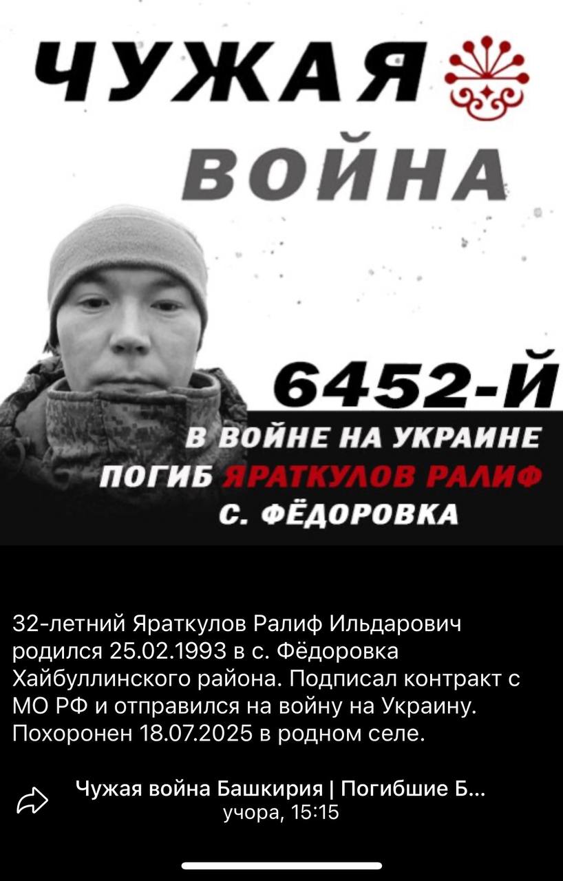 Яраткулов Ралиф Ильдарович