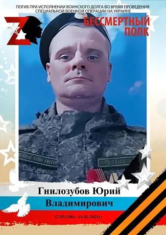 Гнилозубов Юрий Владимирович