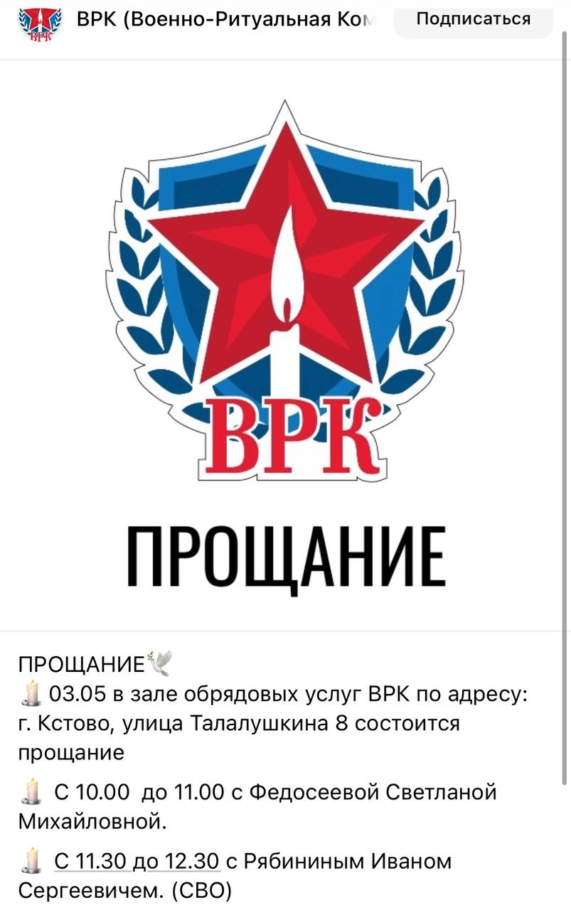 Рябинин Иван Сергеевич