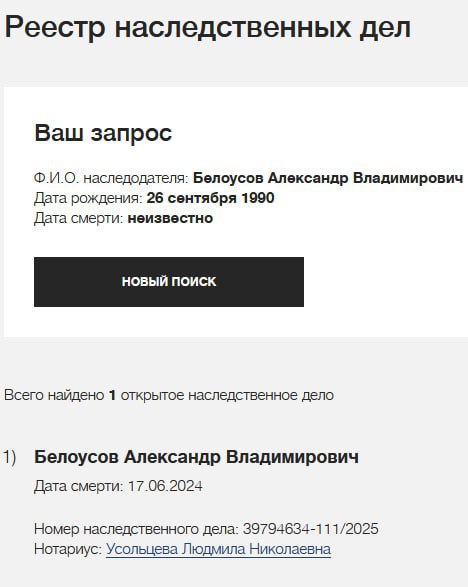 Белоусов Александр Владимирович