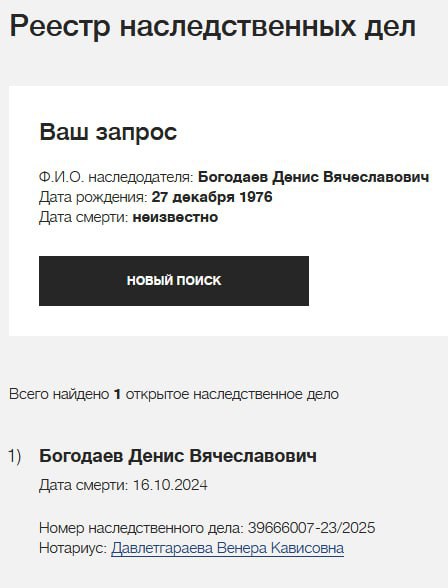Богодаев Денис Вячеславович
