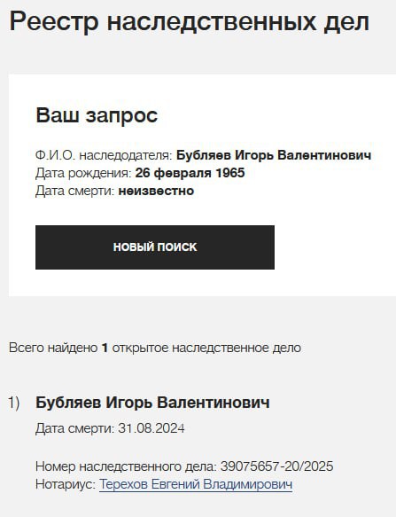 Бубляев Игорь Валентинович