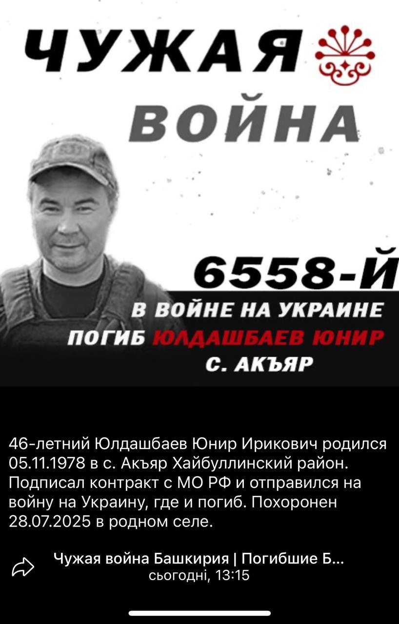 Юлдашбаев Юнир Ирикович