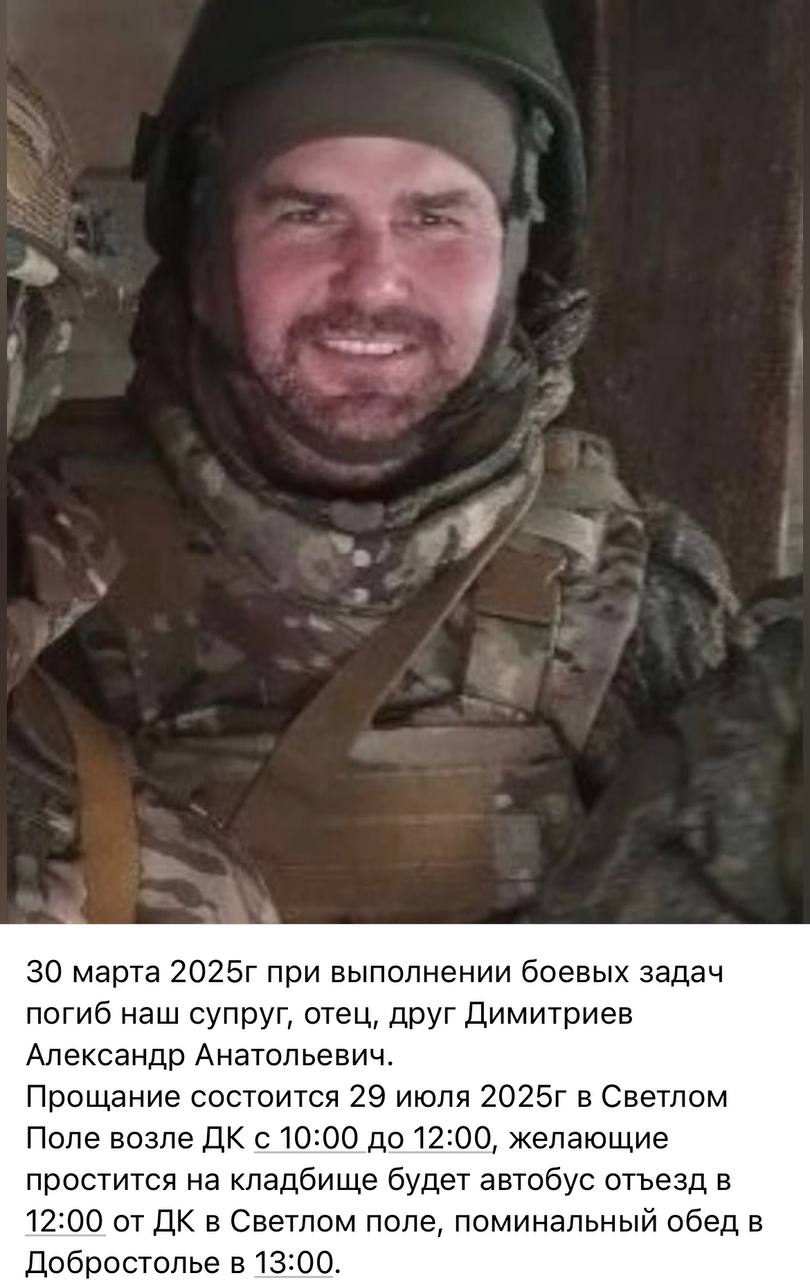 Димитриев Александр Анатольевич