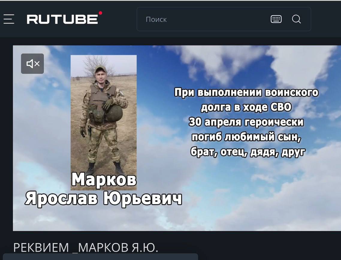 Марков Ярослав Юрьевич