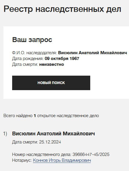 Висюлин Анатолий Михайлович