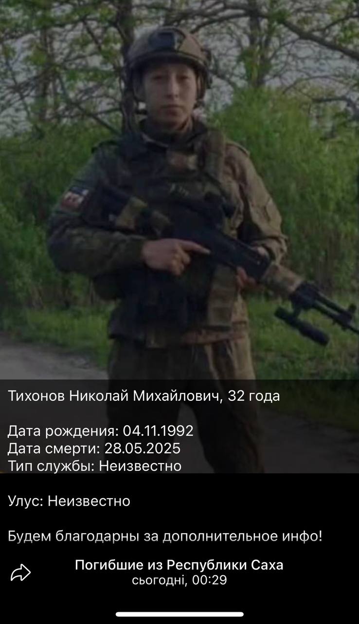 Тихонов Николай Михайлович