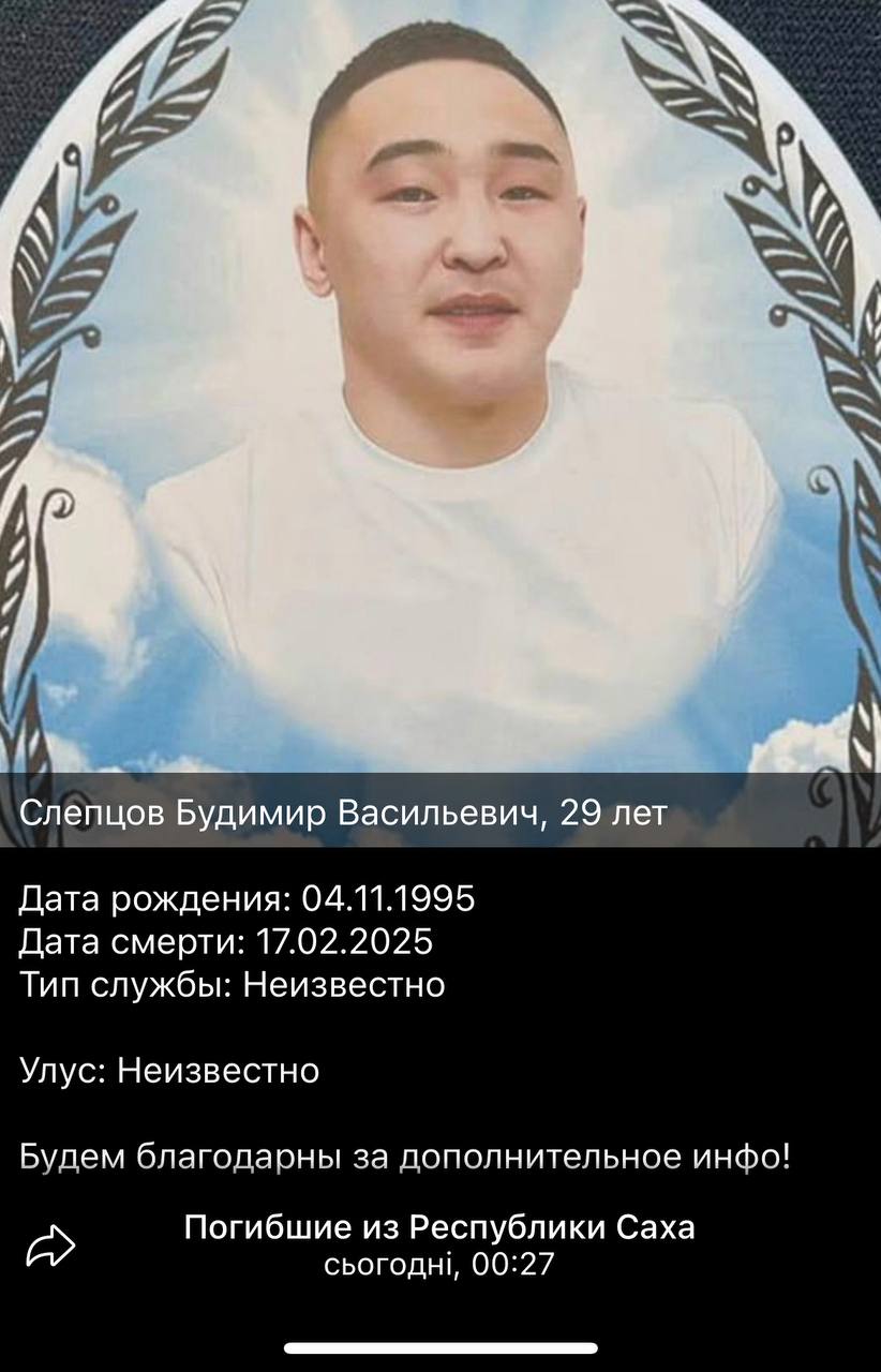 Слепцов Будимир Васильевич