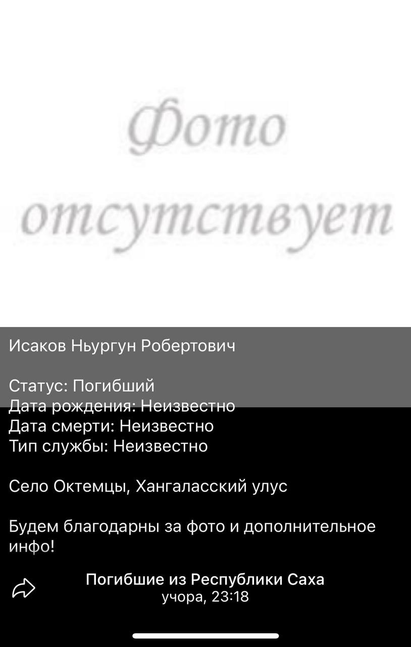 Исаков Ньургун Робертович
