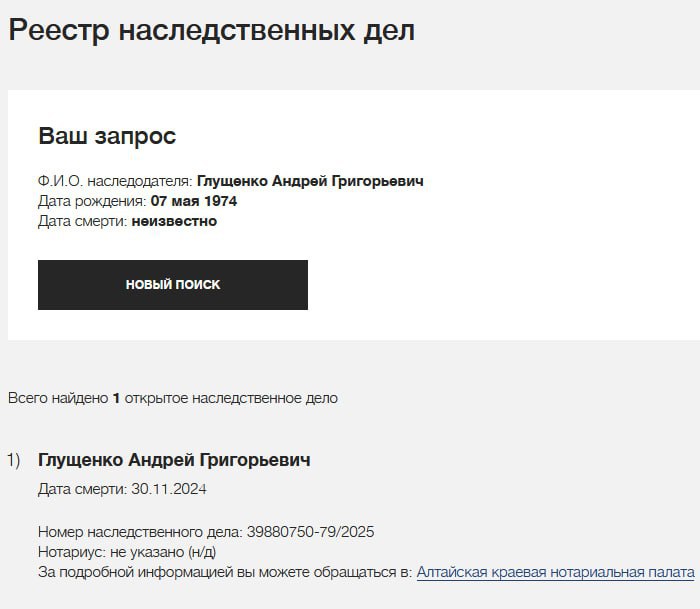 Глущенко Андрей Григорьевич