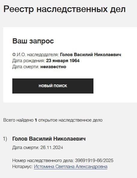 Голов Василий Николаевич