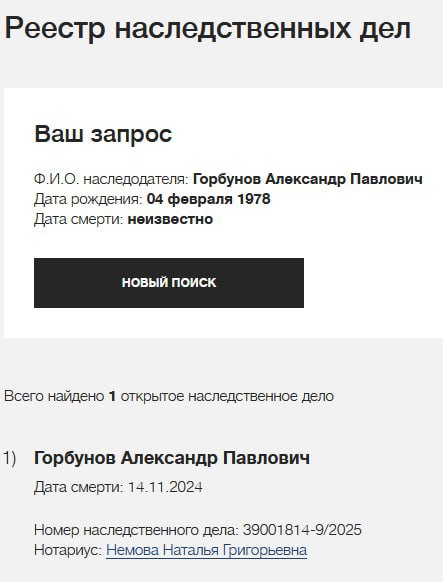 Горбунов Александр Павлович
