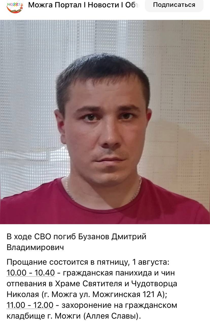 Бузанов Дмитрий Владимирович