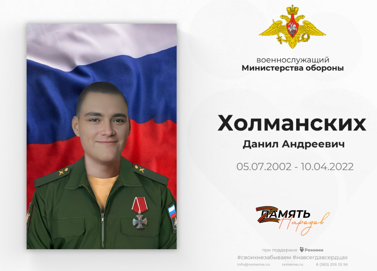Холманских Данил Андреевич