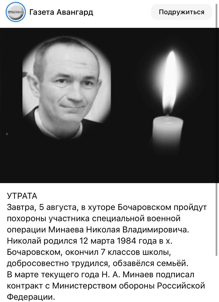 Минаев Николай Владимирович