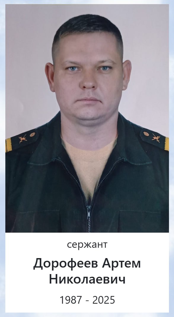 Дорофеев Артем Николаевич