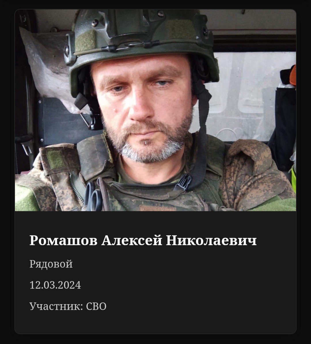 Ромашов Алексей Николаевич