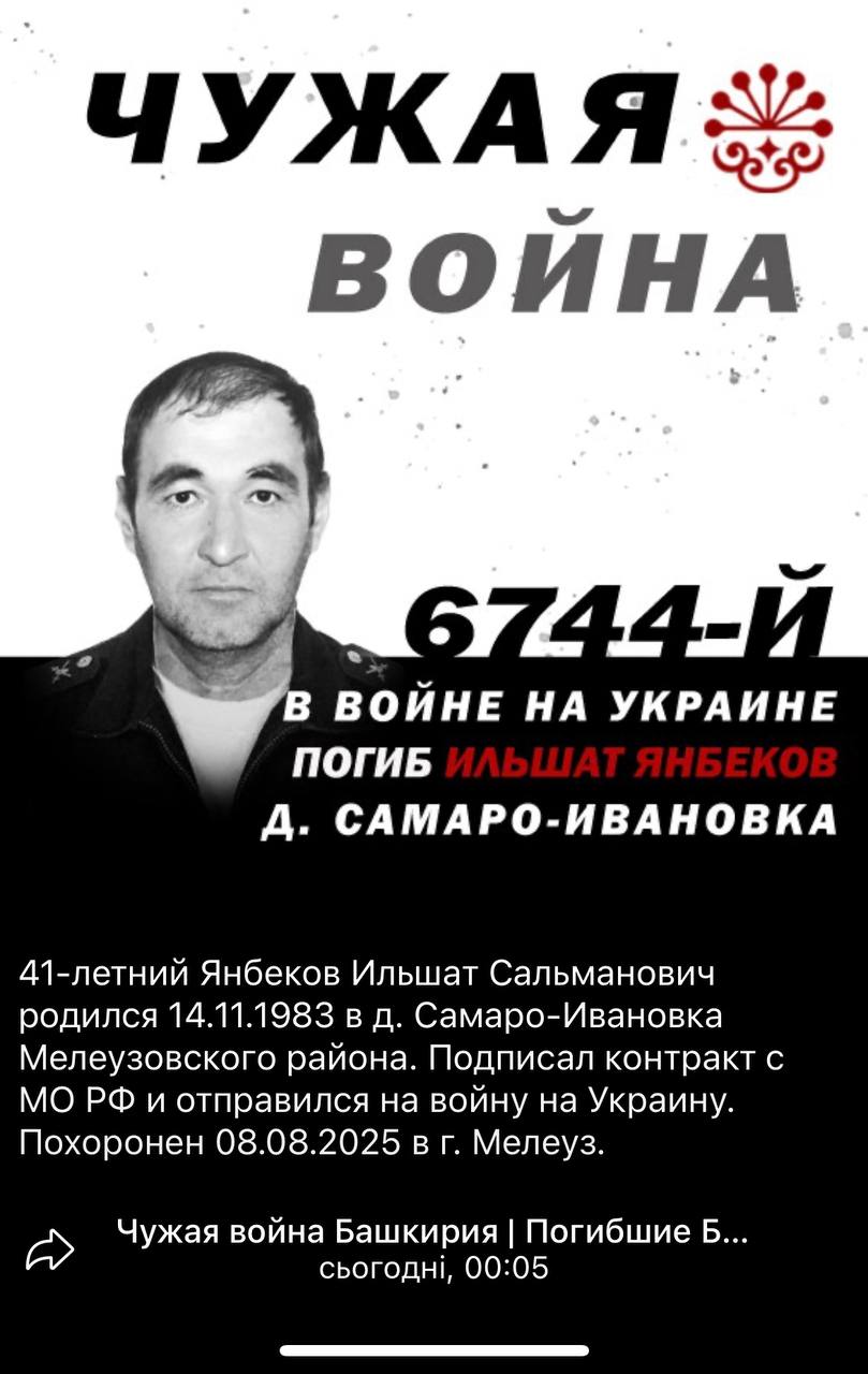 Янбеков Ильшат Сальманович