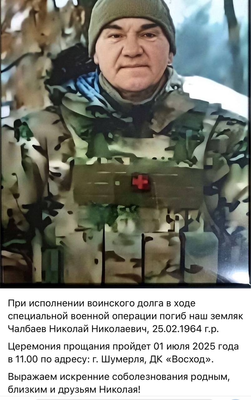 Чалбаев Николай Николаевич
