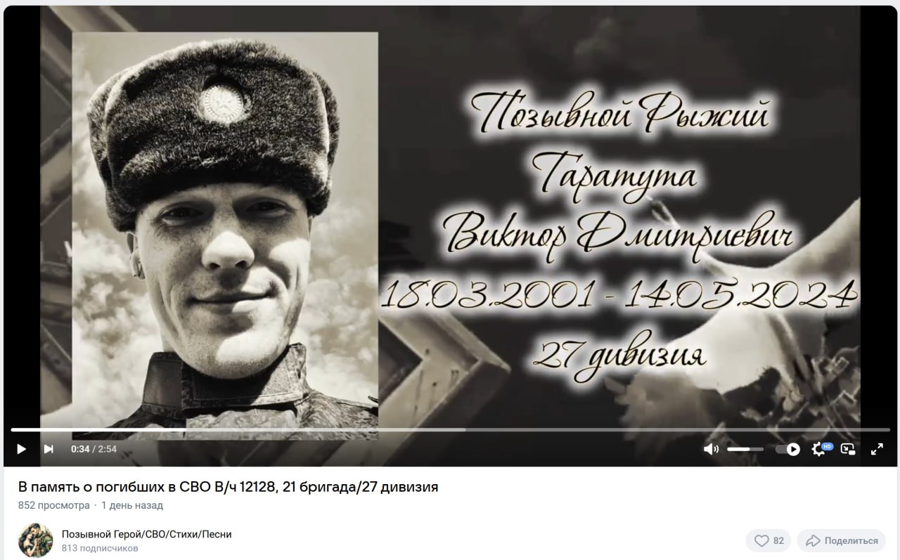 Таратута Виктор Дмитриевич