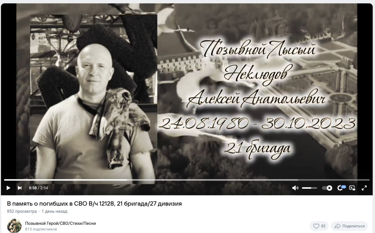 Неклюдов Алексей Анатольевич
