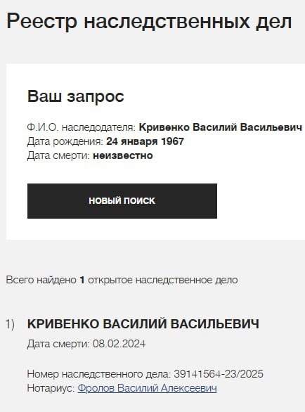 Кривенко Василий Васильевич