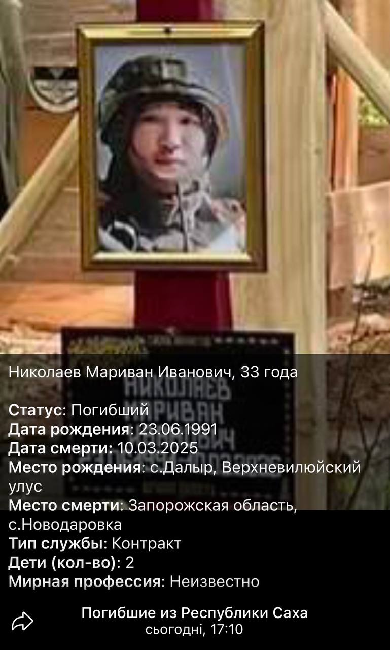 Николаев Мариван Иванович
