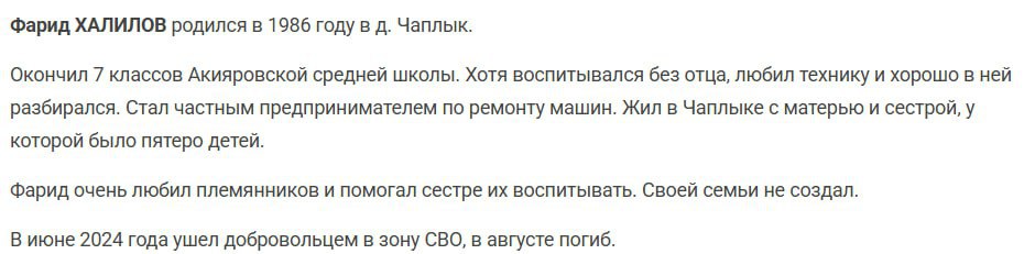 Халилов Фарид