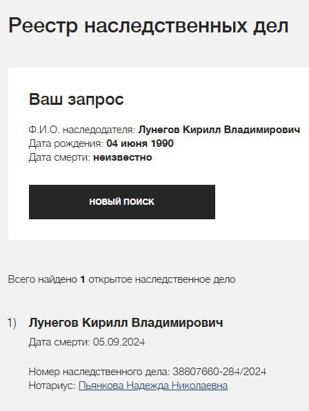 Лунегов Кирилл Владимирович