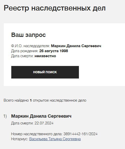 Маркин Данила Сергеевич