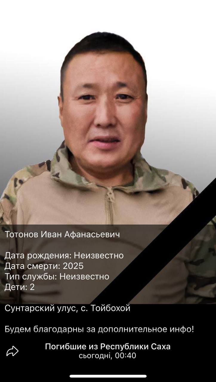 Тотонов Иван Афанасьевич